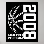 15e verjaardag Basketbal Limited Edition 2008 1 Poster (Voorkant)