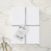 15e verjaardag Eucalyptus Quinceanera Greenery Cadeaulabel (Met Touw)