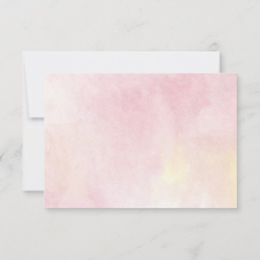 15e verjaardag Floral Pink Quinceanera Botanisch Kaart (Achterkant)