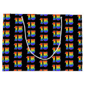 15e verjaardag: Fun Rainbow Event Nummer 15 Patroo Groot Cadeauzakje (Achterkant)