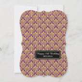 15e verjaardag Glam Grote Gatsby-stijl Kaart (Voorkant)