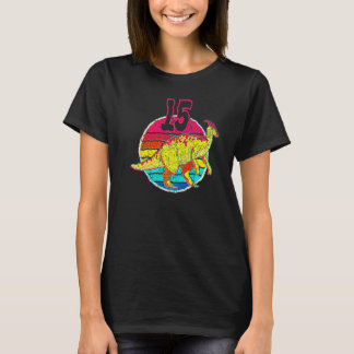 15e verjaardag I Parasaurolophus I Familie Matchin T-shirt