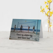 "15e VERJAARDAG" IS TIJD OM PLEZIER TE HEBBEN / TE Kaart (Gele Bloem)