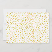 15e verjaardag met foto - Witte goud Kaart (Achterkant)