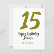 15e verjaardag quiencenera datum jaar gouden