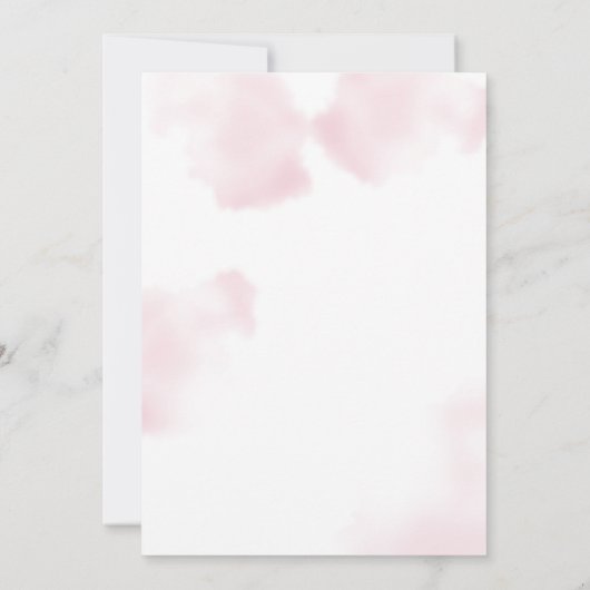 15e verjaardag Quinceanera Floral Dank u kaart (Achterkant)