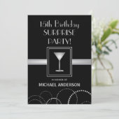 15e verjaardag van de Masculinaire Partij Kaart (Staand voorkant)