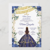 15e verjaardag van het Mexicaanse meisje van de ma Kaart (Voorkant)