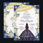 15e verjaardag van het Mexicaanse meisje van de ma Kaart<br><div class="desc">15e verjaardag van het Mexicaanse meisje van de marine en de Rozen van de Mexicaanse marine Mis Quince Anos,  15e verjaardag</div>