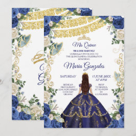 15e verjaardag van het Mexicaanse meisje van de ma Kaart