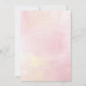 15e verjaardag van Quinceanera Rustic Floral Save The Date (Achterkant)