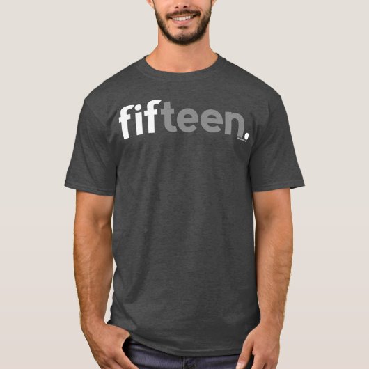 15e verjaardag voor nage jongens Gift Ideas Fifn T-shirt (Voorkant)