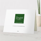 15e verjaardag Wishes Castle Howard York Painting Kaart (Achterkant)