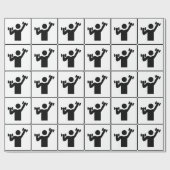 15G GYM HEALTHY ATHLETE ICON FITNESS EXCERCISE WEI CADEAUPAPIER (Vlak)