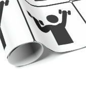 15G GYM HEALTHY ATHLETE ICON FITNESS EXCERCISE WEI CADEAUPAPIER (Rol Hoek)