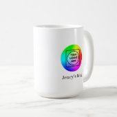 15oz aangepaste logo Employee Promo koffiemok (Voorkant rechts)