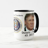 15oz aangepaste Presidenten koffie Mok door Zazz_i (Voorkant rechts)