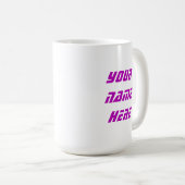  15oz Basic Style FWAS Coffee Mok (Voorkant rechts)