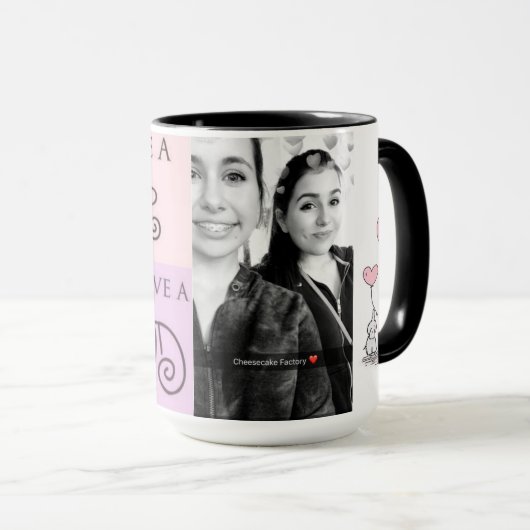 15oz combinatie aangepaste koffiezetapparaten2 Mok (Voorkant rechts)