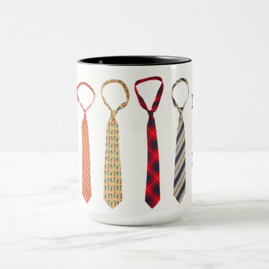 15oz Combo Custom Best Pap Mok by Zazz_it (Midden)