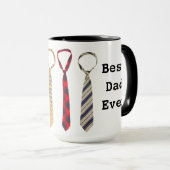 15oz Combo Custom Best Pap Mok by Zazz_it (Voorkant rechts)