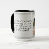 15oz Combo Custom Coffee Mok Voeg foto toe van Zaz (Voorkant links)