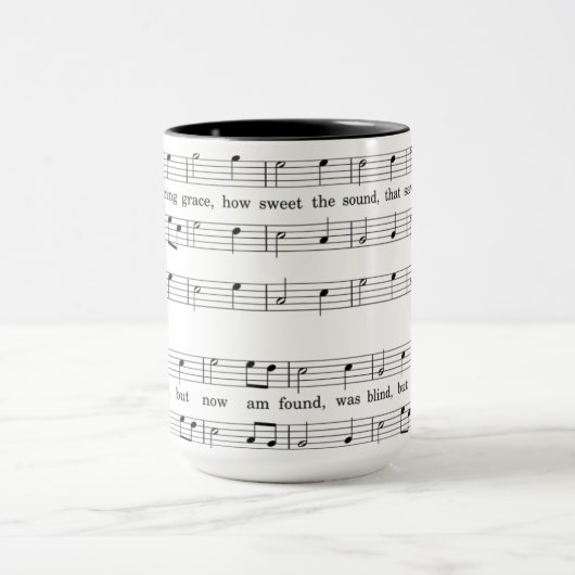 15oz Combo Custom Coffee Music Mok door Zazz_it (Midden)