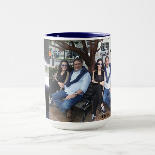 15oz Combo Custom Coffee Photo Mok2 van Zazz_it Mok (Midden)