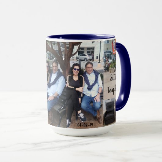 15oz Combo Custom Coffee Photo Mok2 van Zazz_it Mok (Voorkant rechts)