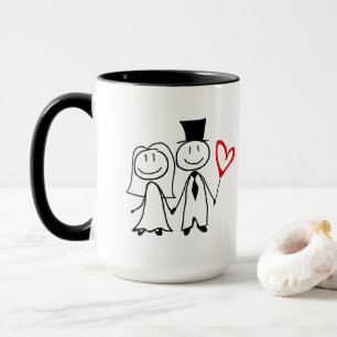 15oz Combo Custom Marriage Mok by Zazz_it