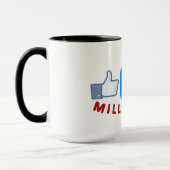 15oz combo-mok als 2-aandeel mok (Links)