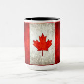 15oz Jumbo Mok Canadese vlag (Midden)