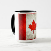 15oz Jumbo Mok Canadese vlag (Voorkant links)