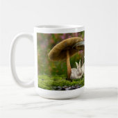 15oz Mok: Konijnen in Wonderland Rabbits paddensto Koffiemok (Links)