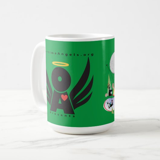 15oz Mok RushCamp! (Voorkant links)