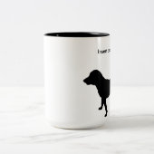 15oz mok zwart labsilhouet met twee tinten (Center)