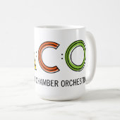 15oz TACO-Mok - Wit Koffiemok (Voorkant rechts)