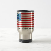 15oz Travel Mug patriotic Reisbeker (Center)