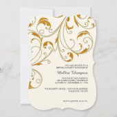 15th Birthday Party Glam Old Hollywood Regency Kaart (Achterkant)