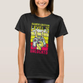 15th Birthday Video Gamer Edition Level 15 Unlocke T-shirt (Voorkant)