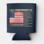 15th Wisconsin V.I. (BH) Blikjeskoeler (Voorkant)