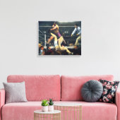 15x12  Art Sports Fight 1924 Canvas Afdruk (Insitu (Woonkamer))
