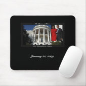 1600 Mousepad Obama Black Muismat (Met muis)