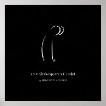 1600 Shakespeare's Hamlet Minimalistisch