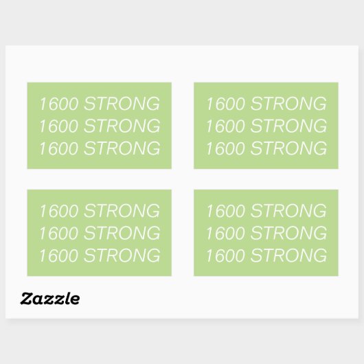 1600 STERKE STICKER (Vel)