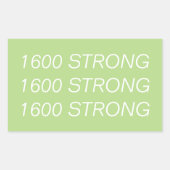 1600 STERKE STICKER (Voorkant)