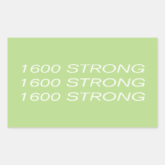 1600 STERKE STICKER
