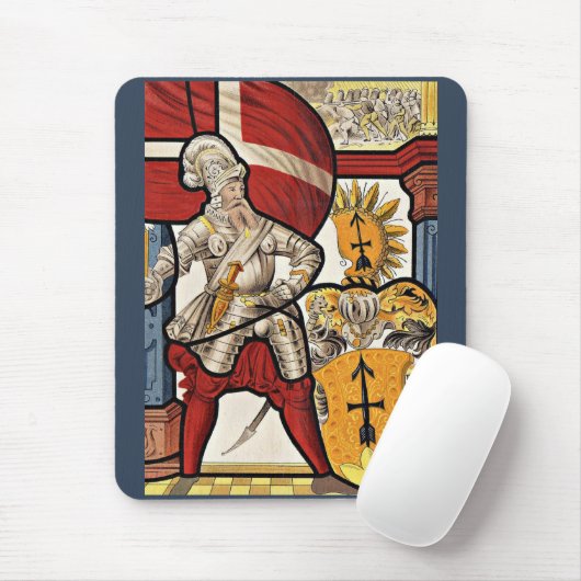 1600 Zwitserse soldaat Muismat (Met muis)