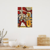 1600 Zwitserse soldaat Poster (Keuken)