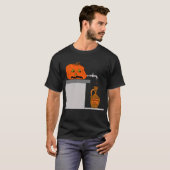 1604 Pompoen Spice Cartoon T-shirt (Voorkant volledig)